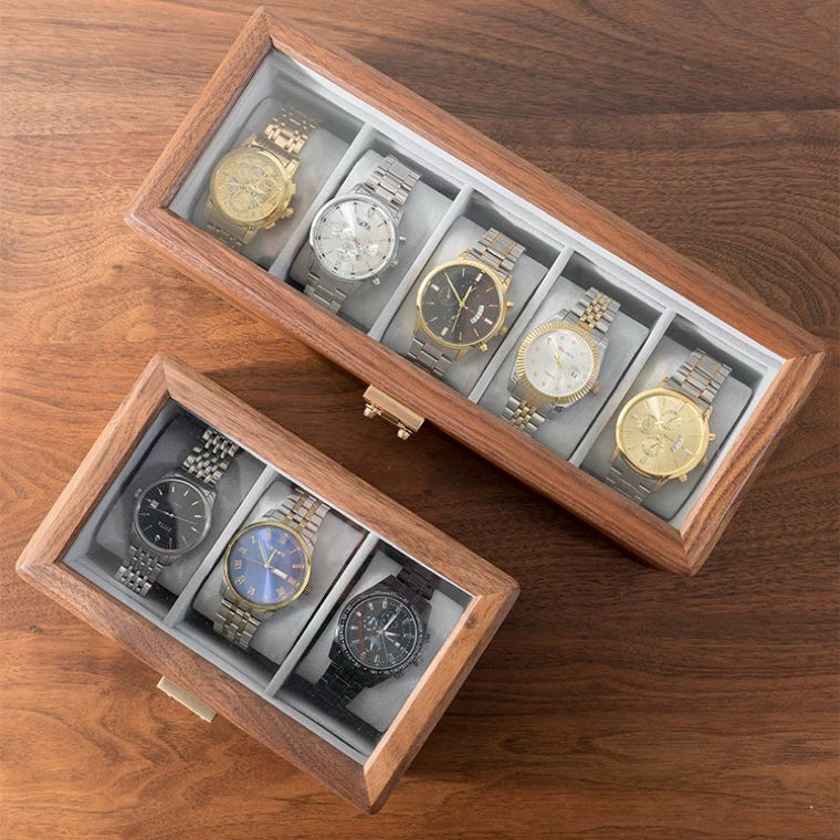 Friedrich Minimalist Walnut Watch Collection Box