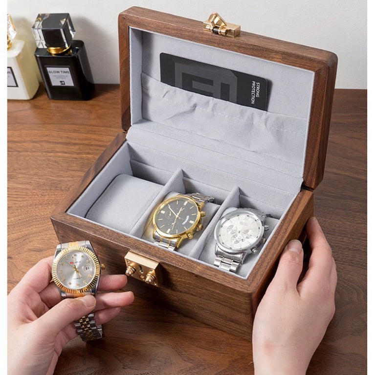 Friedrich Minimalist Walnut Watch Collection Box