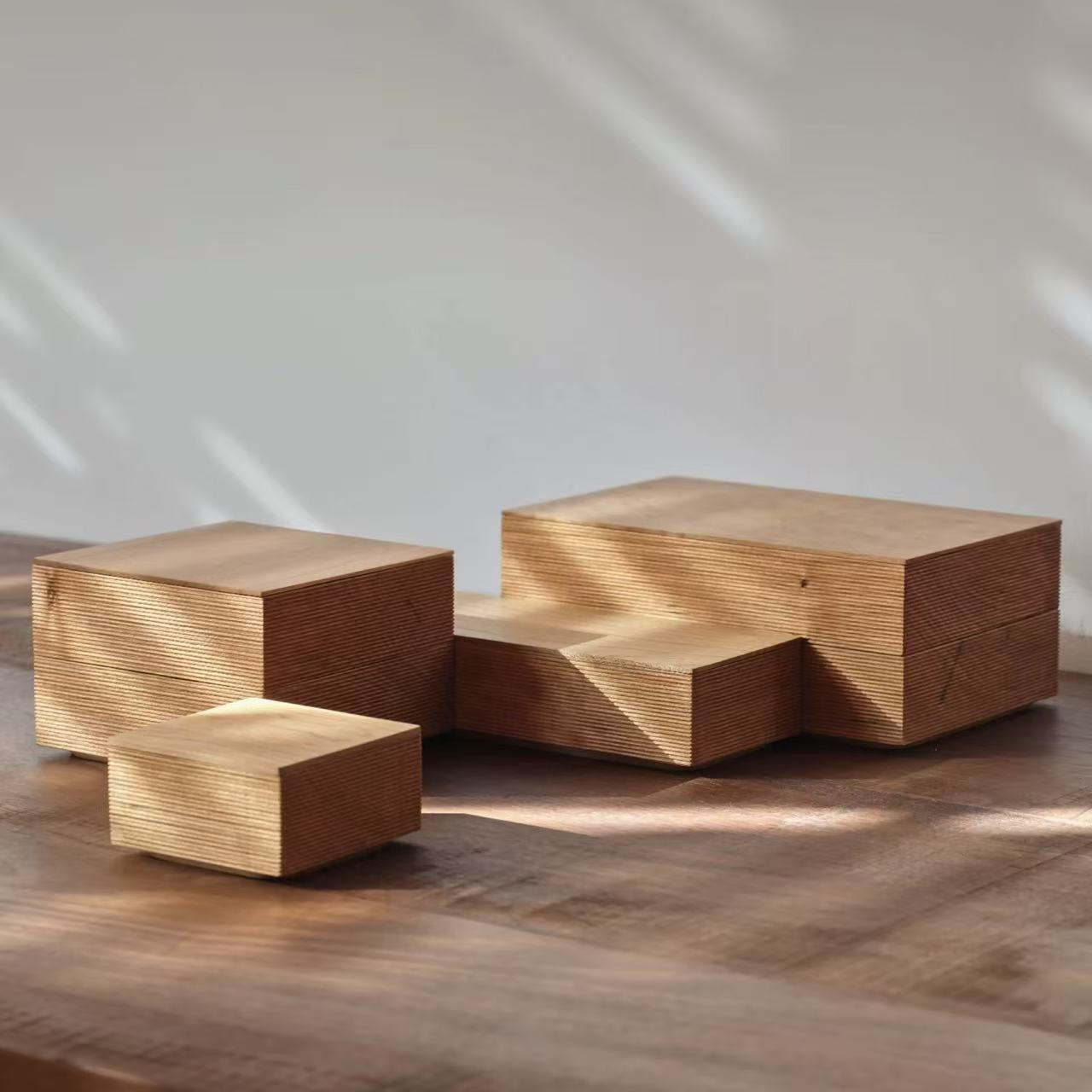 Lory Minimalist Desktop Wooden Storage Box