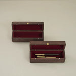 Briar solid wood pen storage box