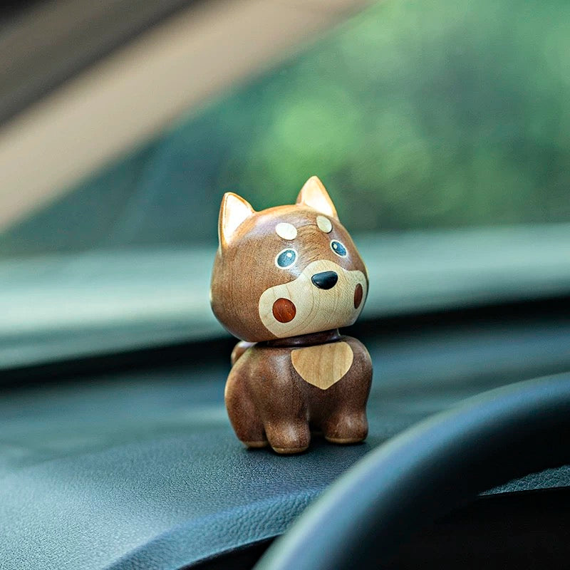 Corgi Wobbler for Car Interior