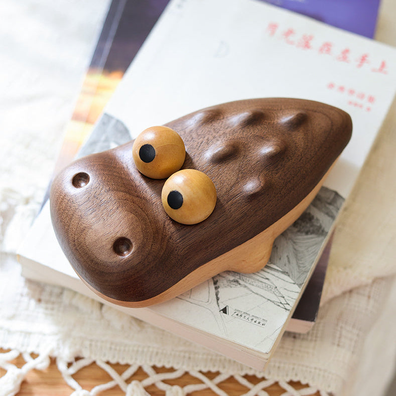 Crocodile Design Baby Tooth & Hair Keepsake Box