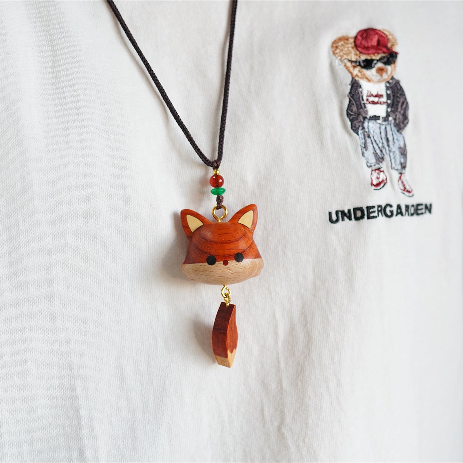 Cute Fox Pendant Necklace