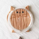 Cute Wooden Drink Mats