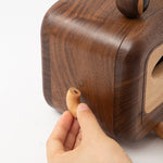 GuaGua Walnut Crafted Tissue Box