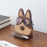 Handmade Wooden Desk Organizer for Eyeglasses