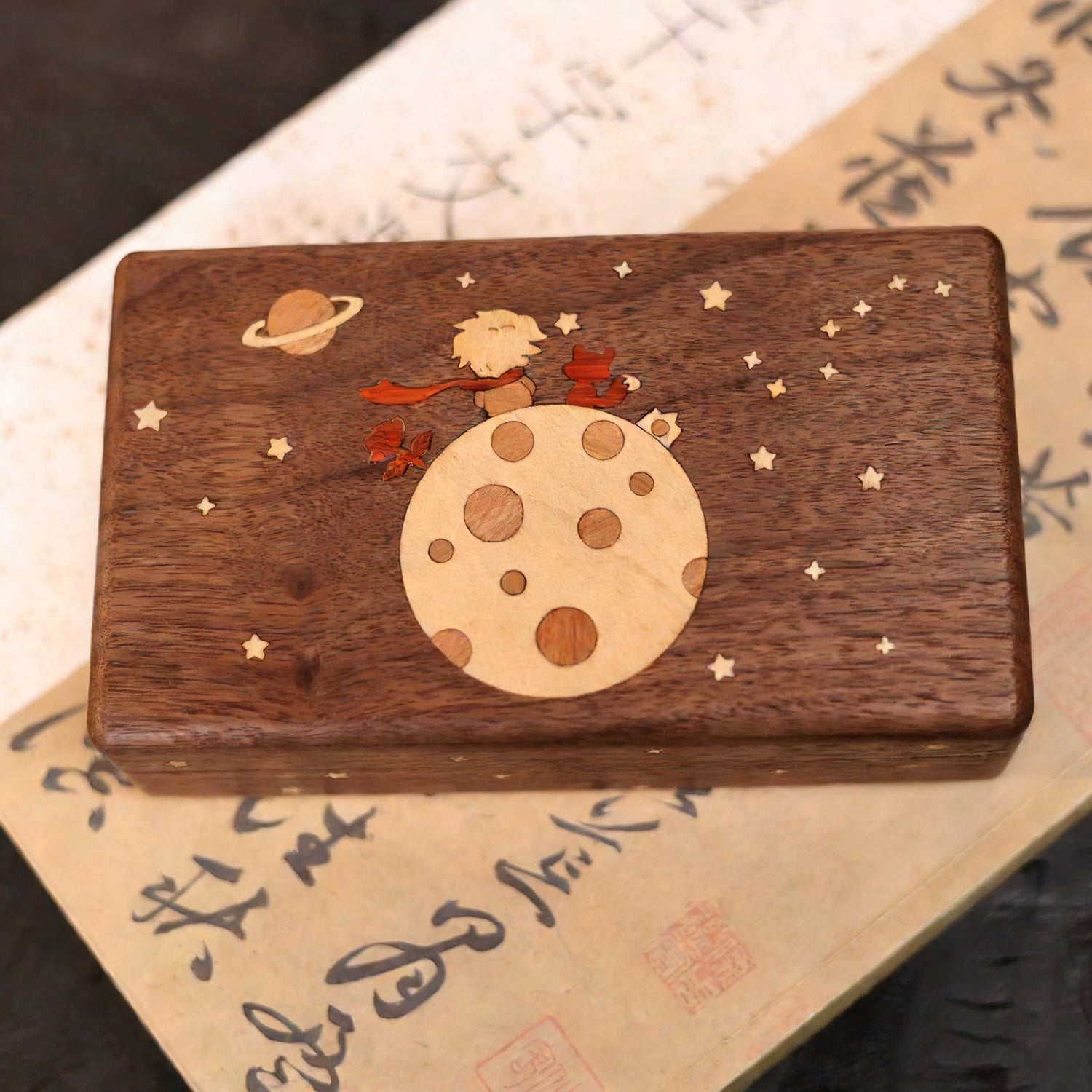 Stella Walnut Jewelry Box