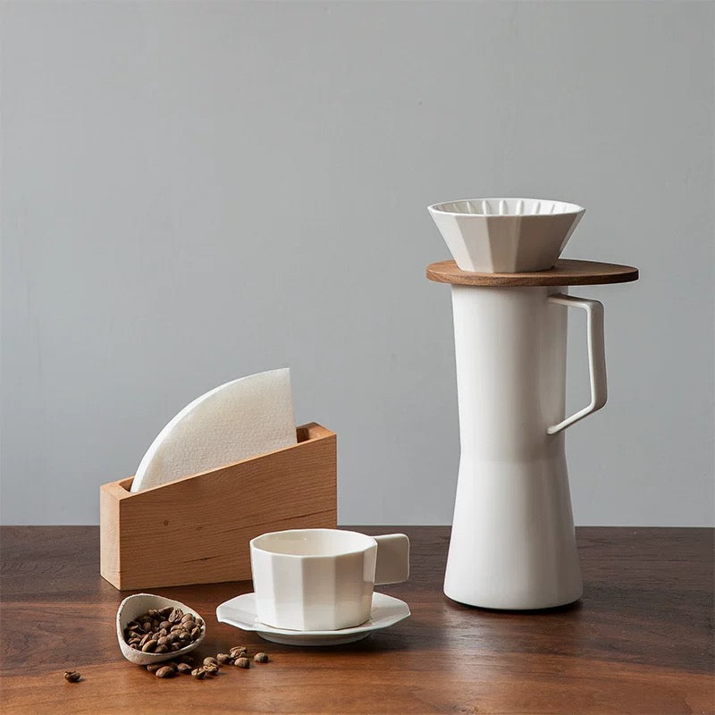 Noah Minimalist Wooden V60 Coffee Filter Paper Holder