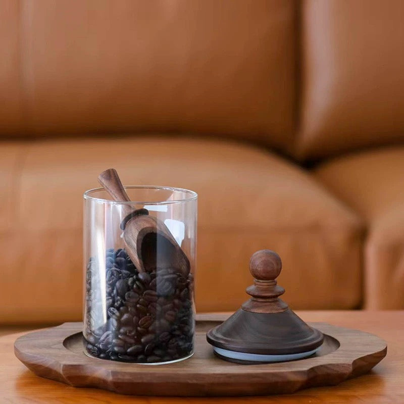 Beanery Walnut Coffee Bean Scoop