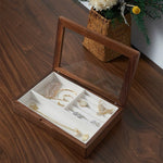 Lumelle Solid Walnut Jewelry Box