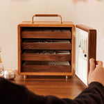 Luxury Xmas Exclusive Solid Wood Jewelry Box