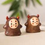 No-Face Figurine North American Black Walnut