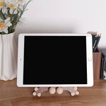 Ouch Cat Walnut Wooden Phone Holder