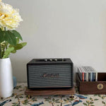 Retro Walnut Speaker Stand for Marshall (Stand Only)