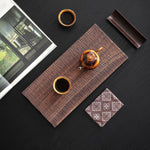 Rishi Black Walnut Tea Tray