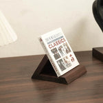 Saterin Solid Walnut CD Album Display Stand