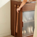 Standing Cat Paw Shoehorn Black Walnut