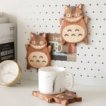 Totoro Cherry Pattern Coaster