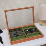 Vireo wooden sunglasses rack with elegant craftsmanship