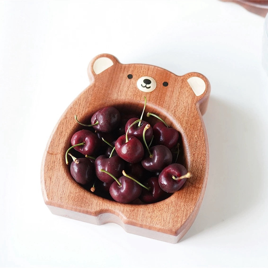 Benny Bear Massief Houten Serveerkom