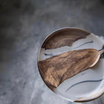 live edge walnut resin coasters