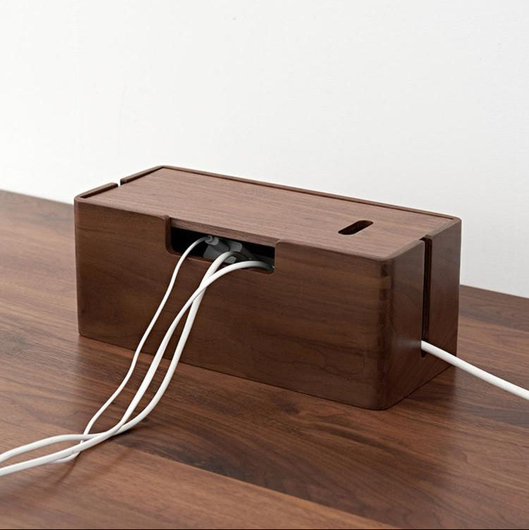 power strip cable storage box
