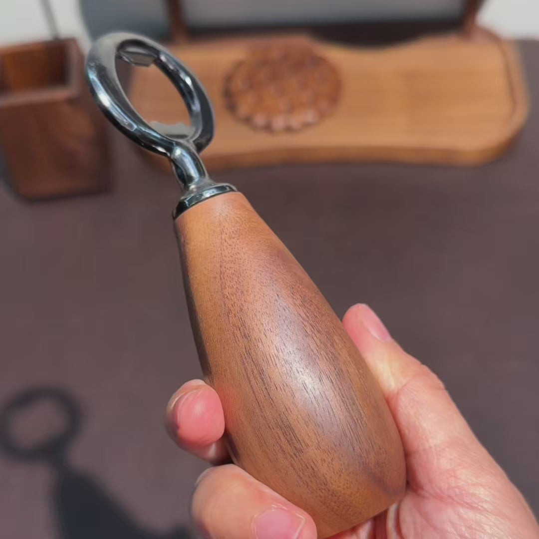 Arthur Walnut Bottle Opener