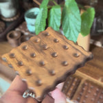 4pcs Crunchy Biscuit Themed Coaster Set