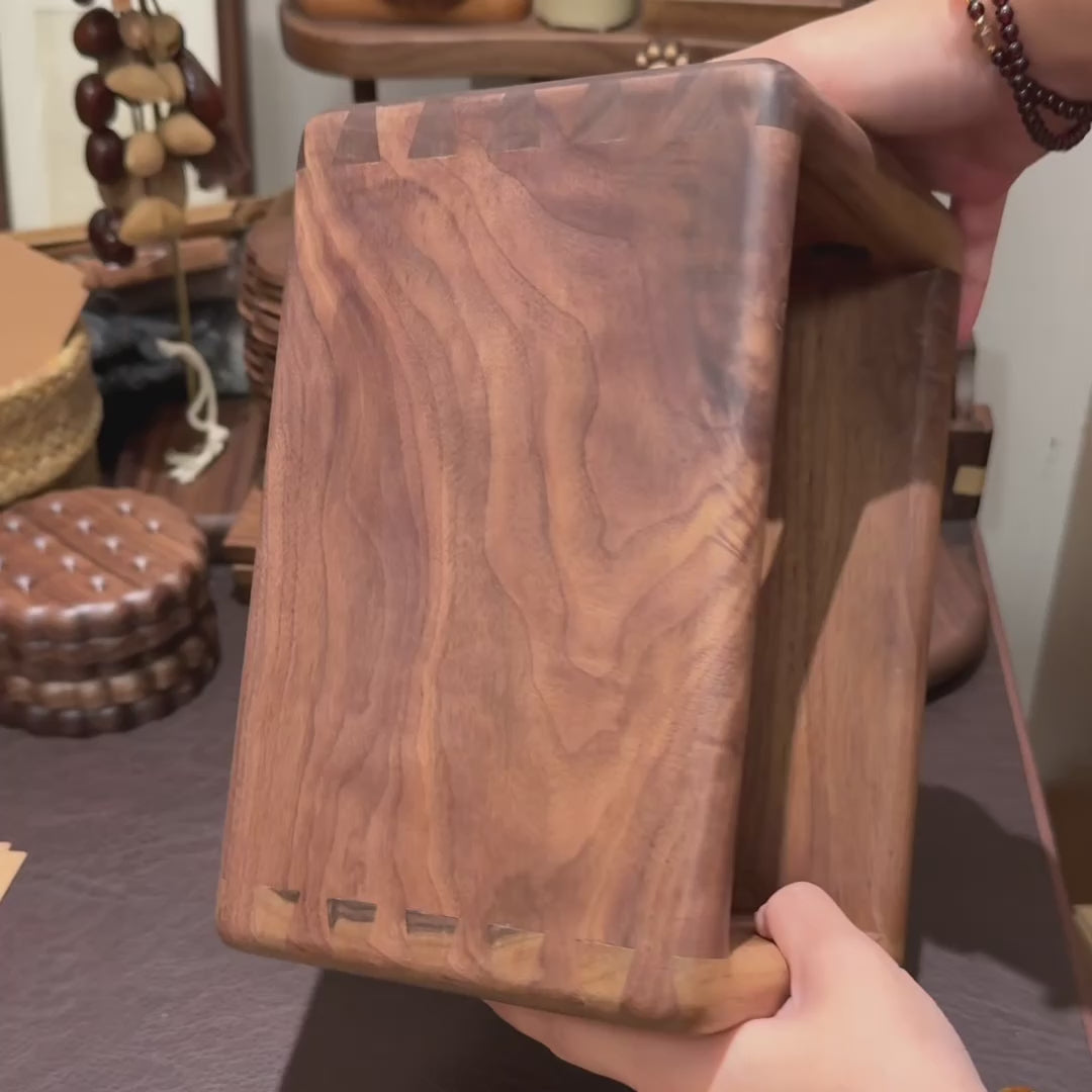 Basil Solid Wood Knife Block