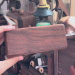 Black Walnut Minimalist Eyeglass Case