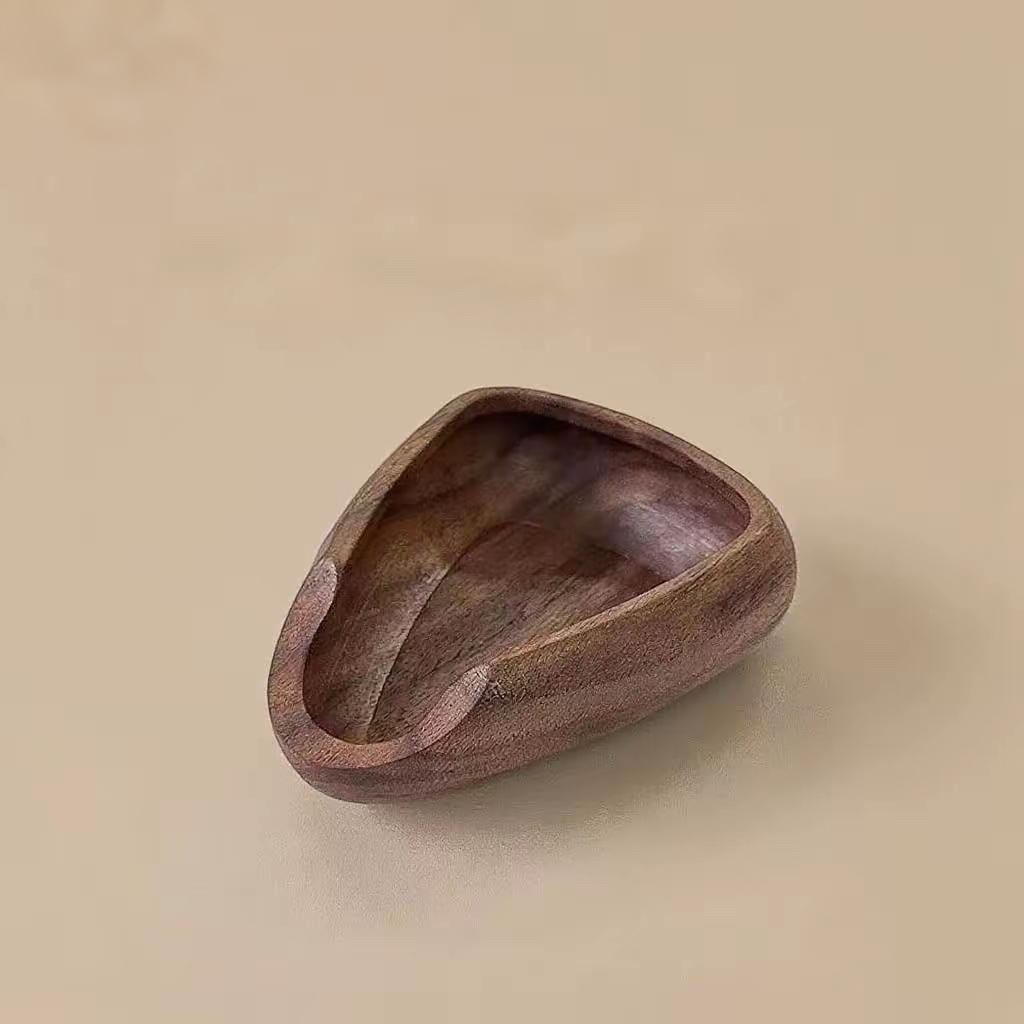 walnut coffee dosing tray