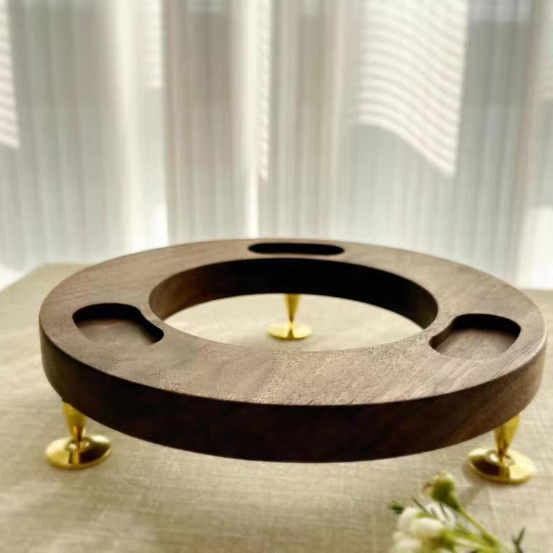 walnut speaker stand for Harman Kardon