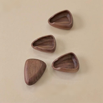 wooden coffee bean weighing tray